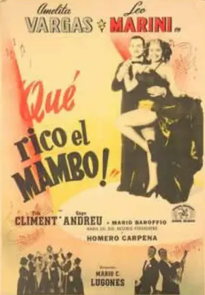 carátula de cine de ¡Qué rico el mambo!