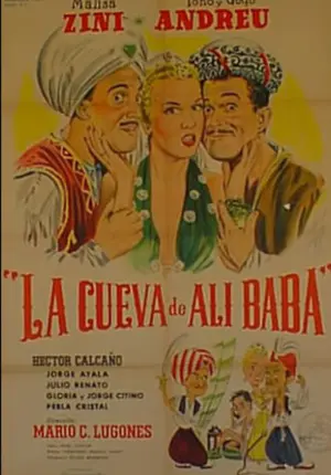 carátula de cine de La cueva de Alí Babá